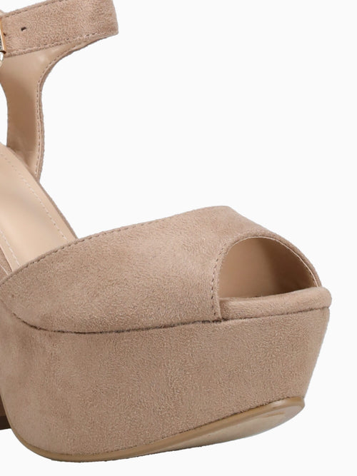 Cheetah 8656l14 Taupe Sd Taupe / 5 / M