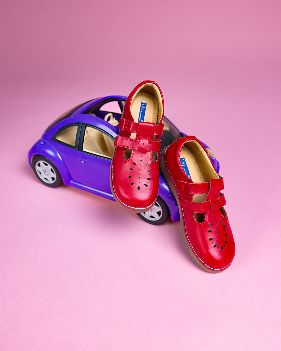 Ruler 2 Straps Fb2003b Red Lea