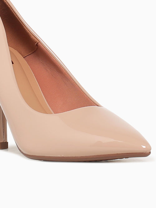 Milano Nude Patent Natural / 5 / M