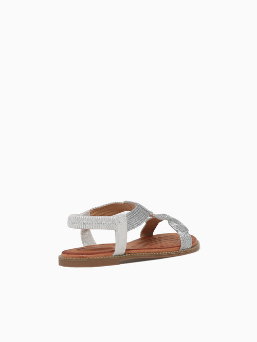 Renata Silver Text Silver / 5 / M