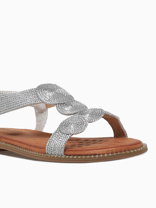 Renata Silver Text Silver / 5 / M