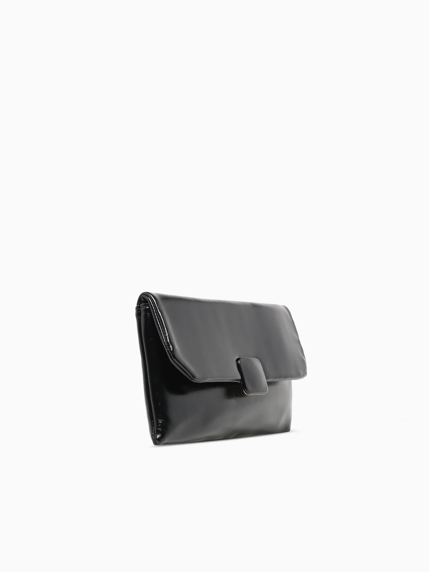 Violet Clutch Black Black