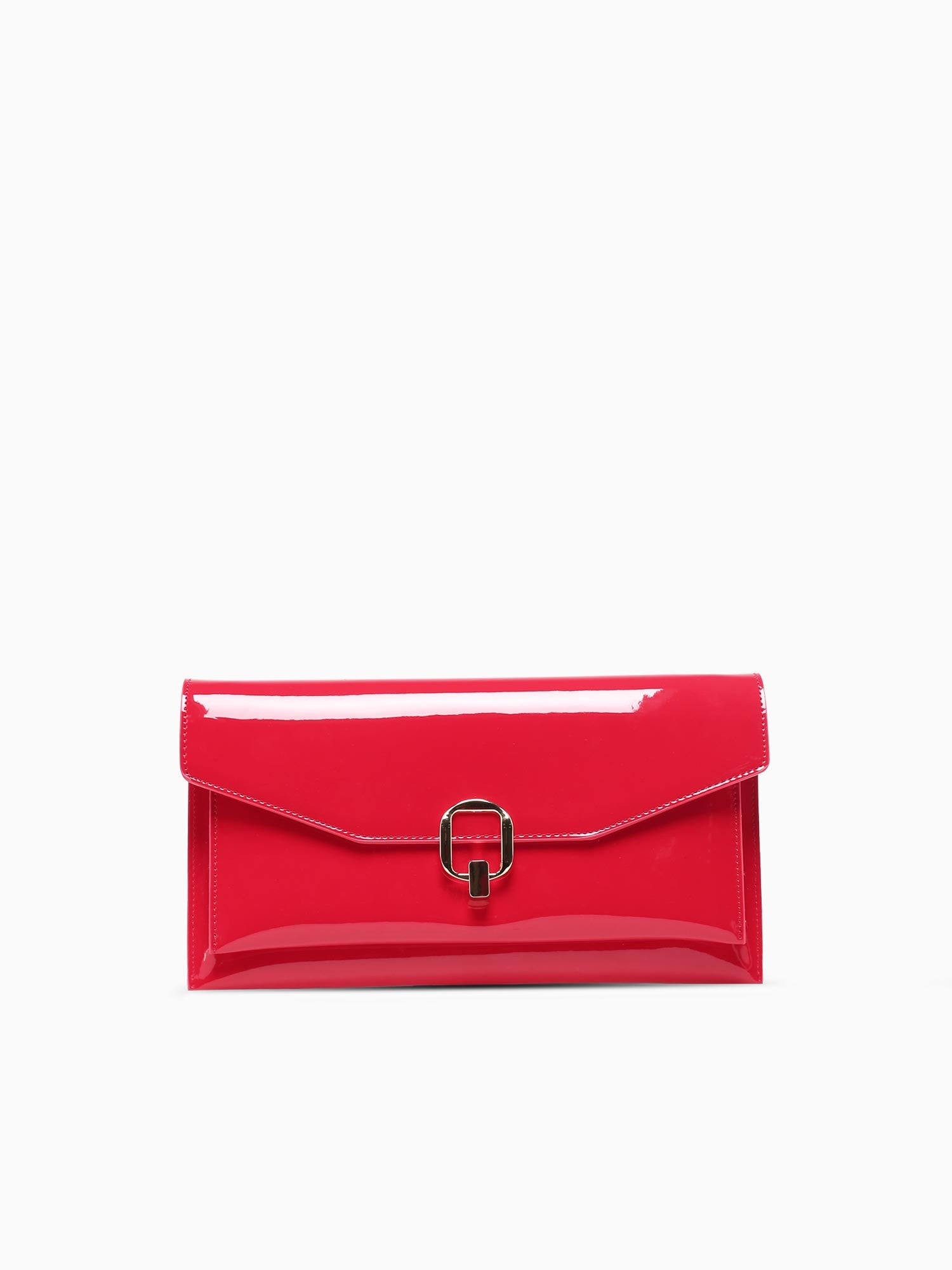 Sofia Clutch Red Pat Red