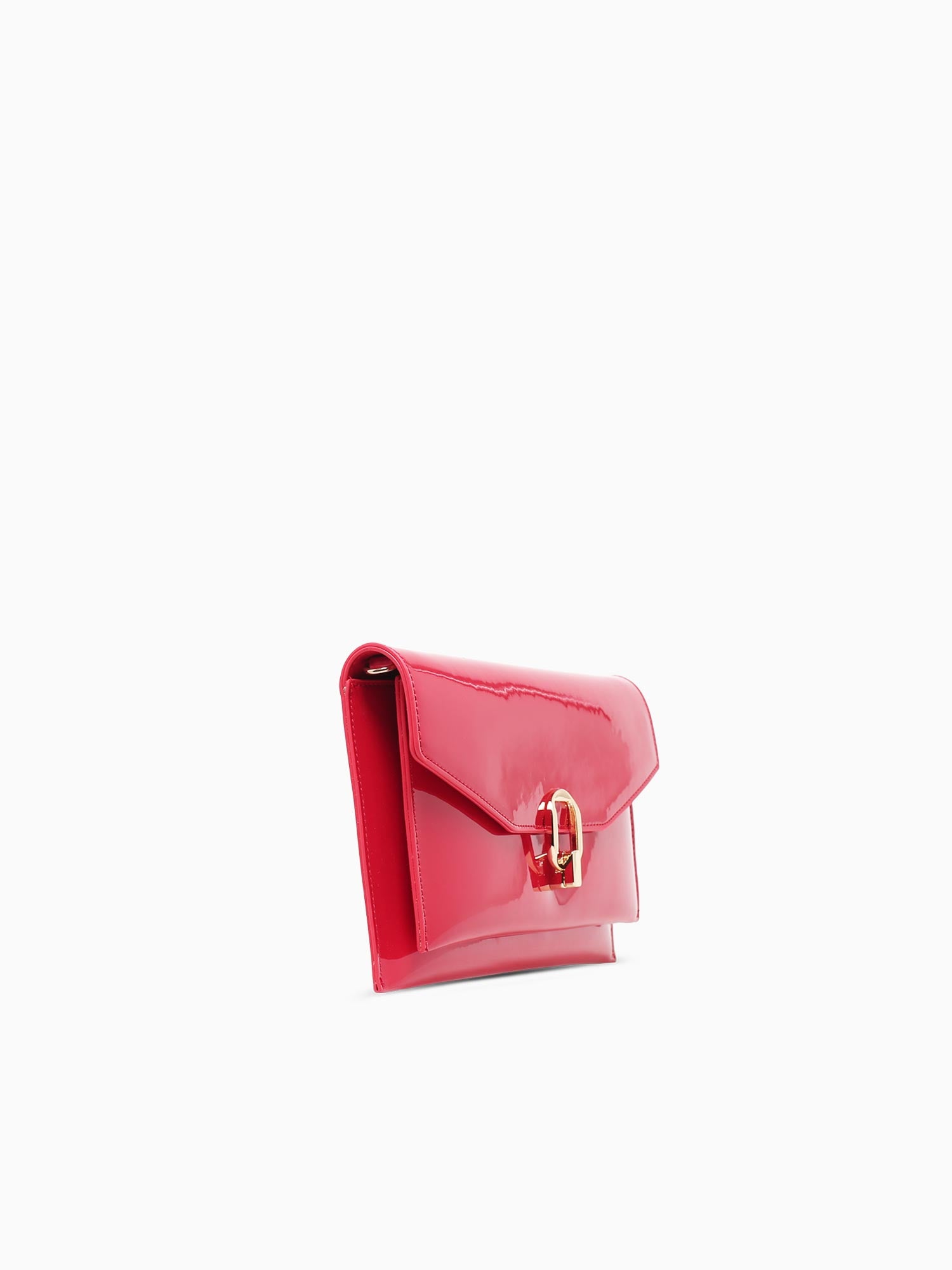 Sofia Clutch Red Pat Red