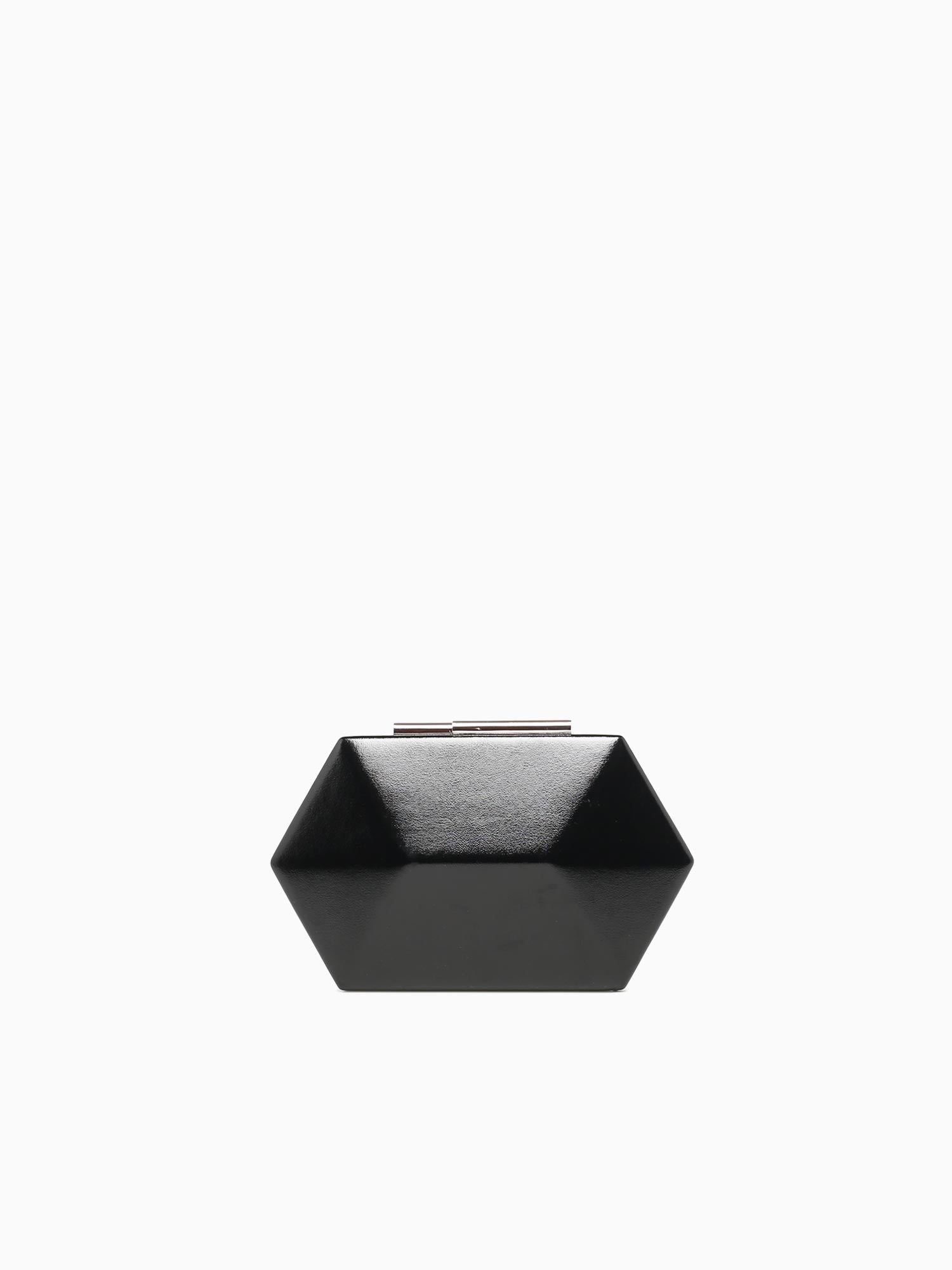 Diamond Box Bag Gold Black