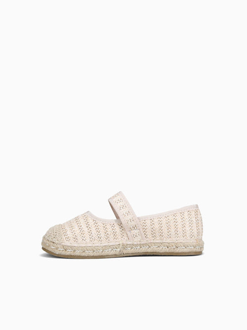 Samantha Beige Gold Smooth Raffia Beige / 1 / M