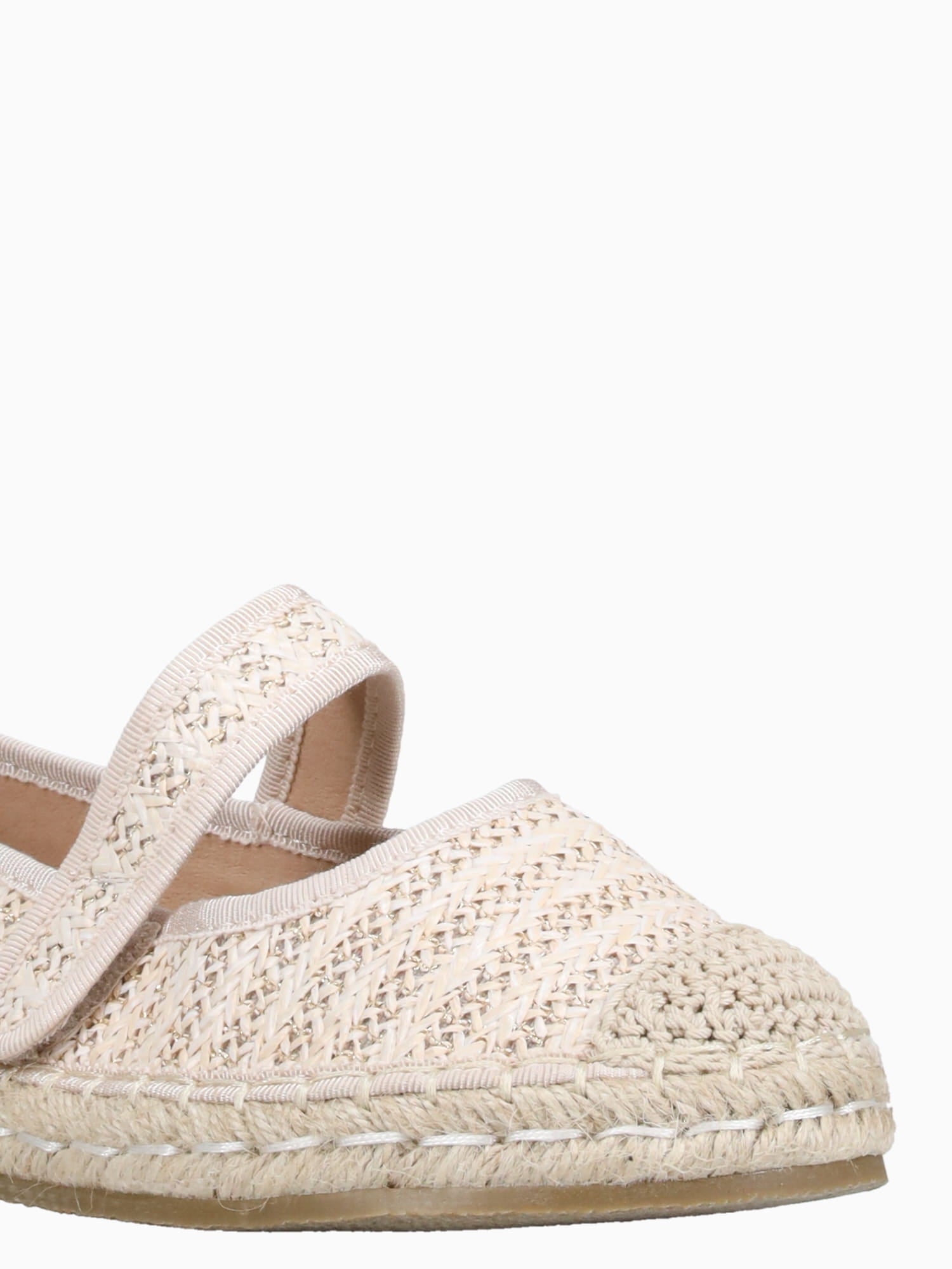 Samantha Beige Gold Smooth Raffia Beige / 1 / M