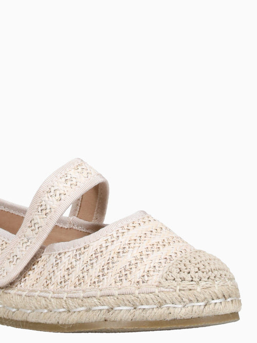 Samantha Beige Gold Smooth Raffia Beige / 1 / M