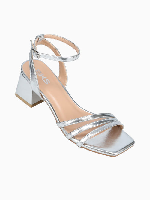 Erin Silver Metallic Silver / 5 / M