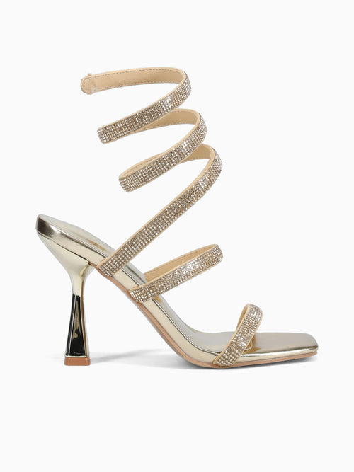 Zaina Gold Metallic Gold / 5 / M