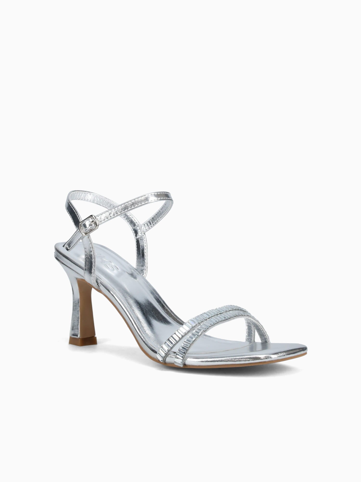 Tina Silver Metallic Stones Silver / 5 / M