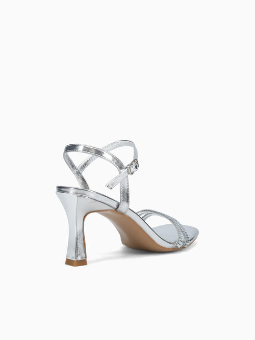 Tina Silver Metallic Stones Silver / 5 / M