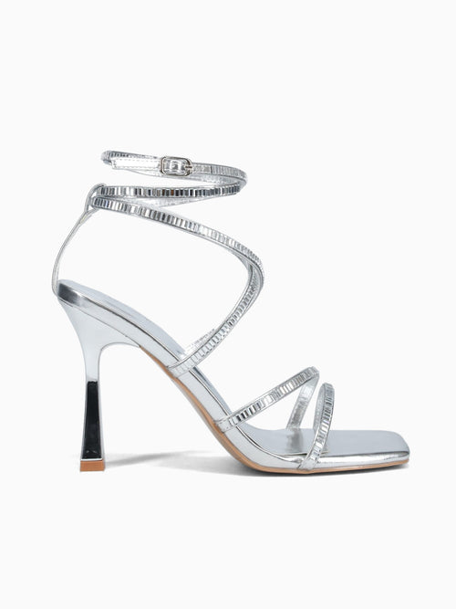 Ivy Silver Metallic Stone Silver / 5 / M