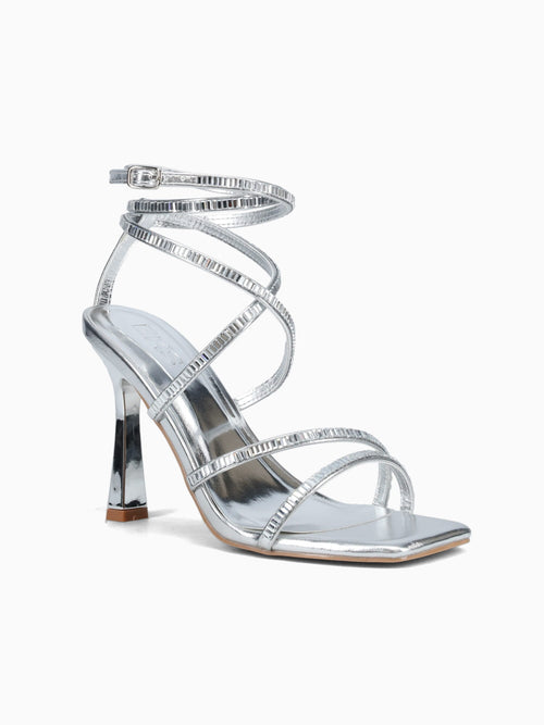 Ivy Silver Metallic Stone Silver / 5 / M