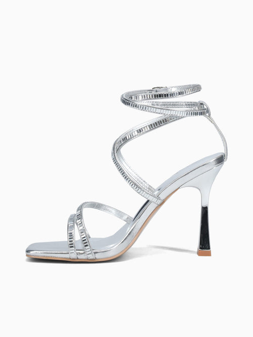 Ivy Silver Metallic Stone Silver / 5 / M