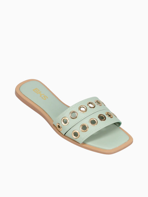 Olivia Matcha Smooth Green / 5 / M