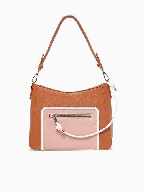 Willow Shoulder Bag Tan Multi Brown Multi