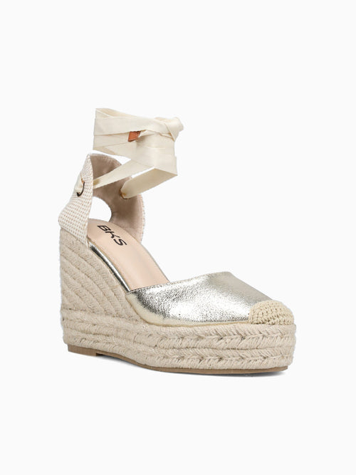 Ivelisse Gold Metallic Gold / 5 / M