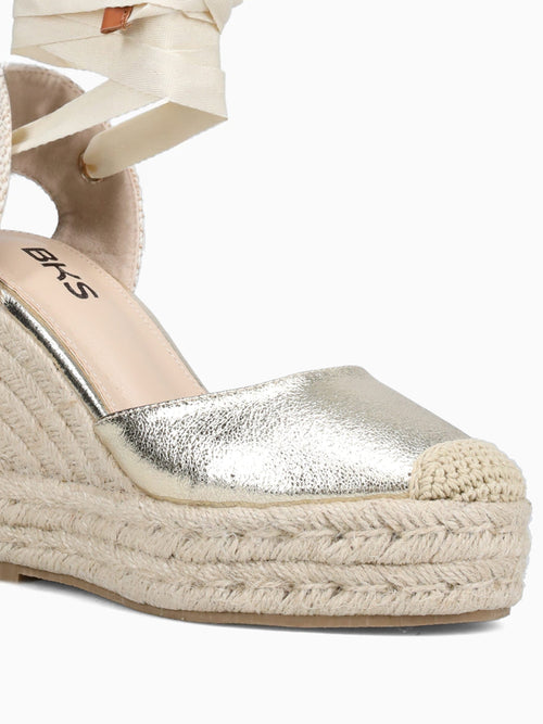 Ivelisse Gold Metallic Gold / 5 / M