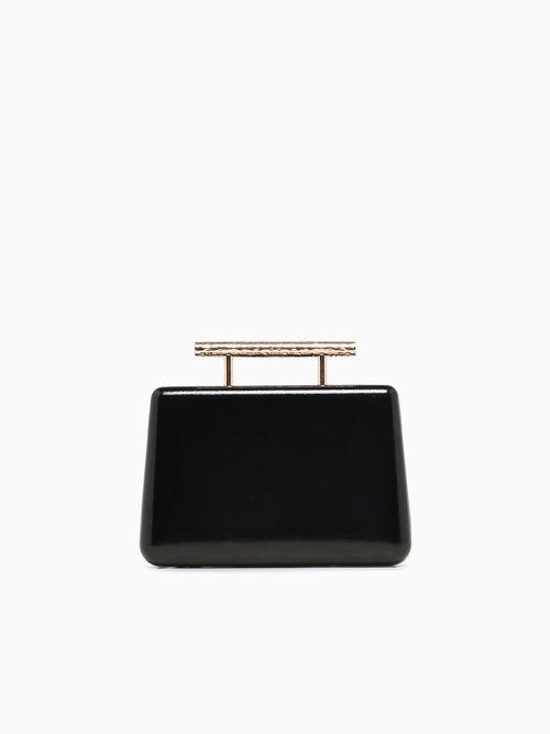 Donatella Box Bag Black Black