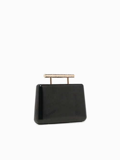 Donatella Box Bag Black Black