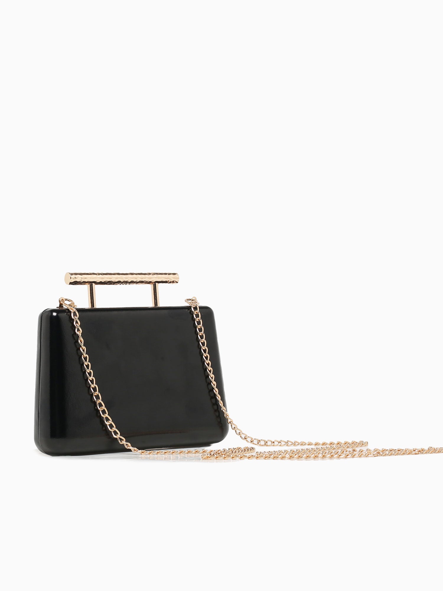 Donatella Box Bag Black Black