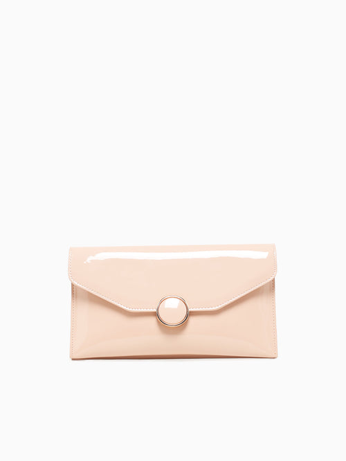 Luna Clutch Nude Beige