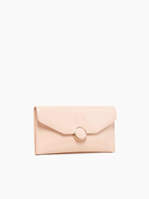 Luna Clutch Nude Beige