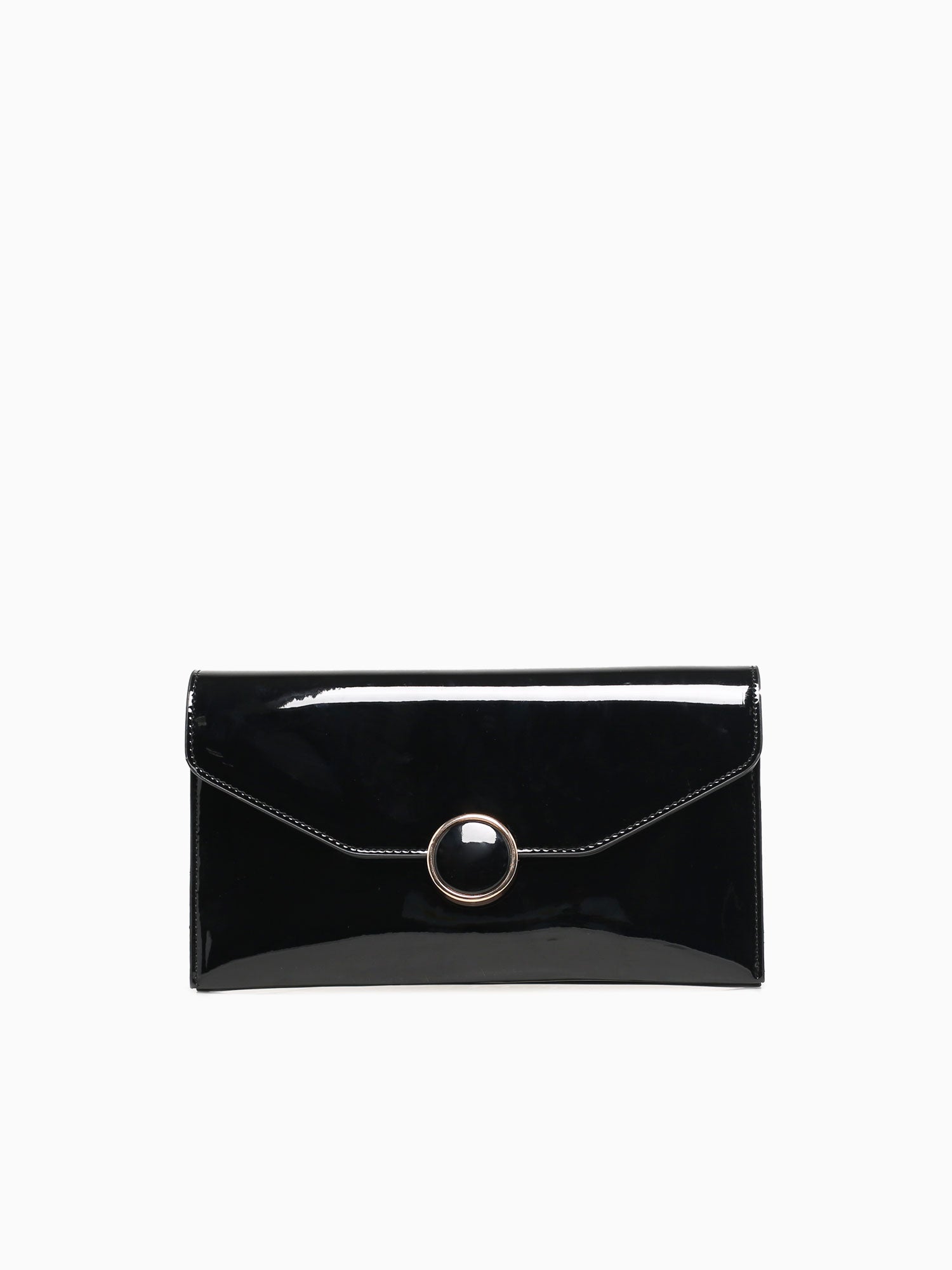 Luna Clutch Black Black