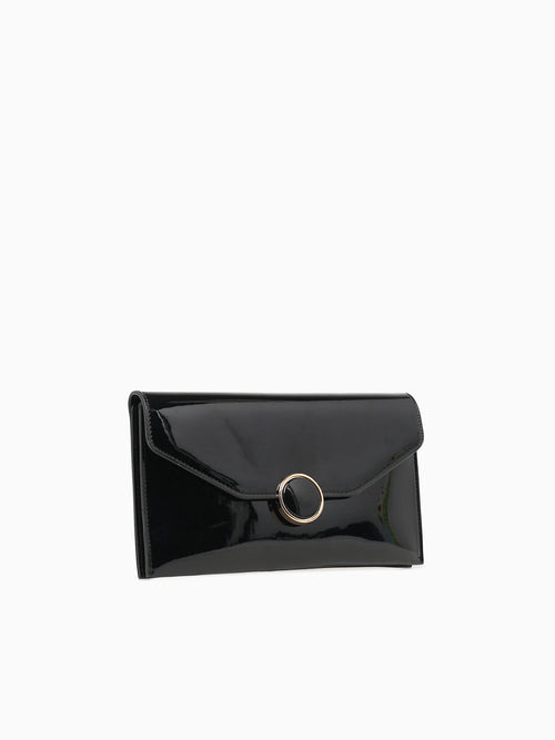 Luna Clutch Black Black