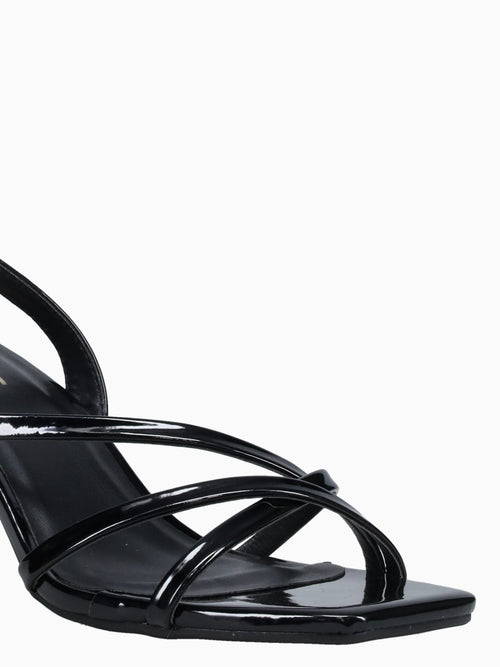Kaia Black Patent Black / 5 / M