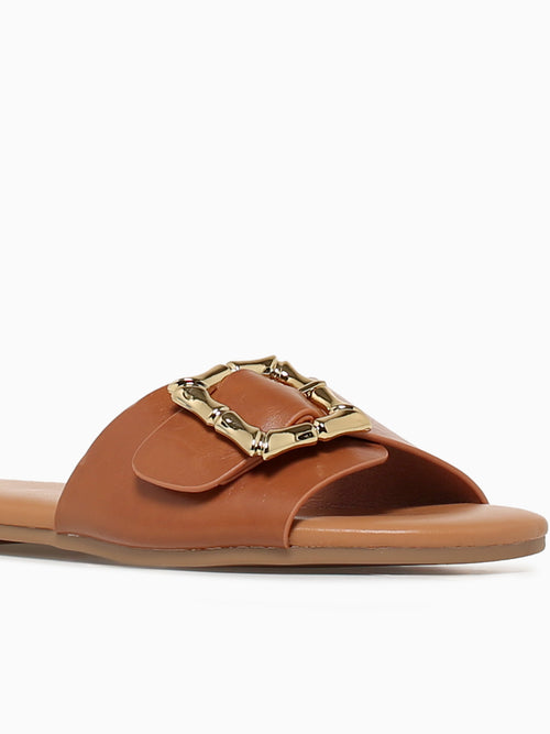 Romina Camel Smooth Brown / 5 / M