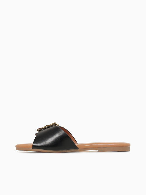 Romina Black Smooth Black / 5 / M