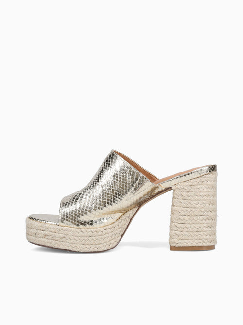 Susan Gold Metallic Gold / 5 / M