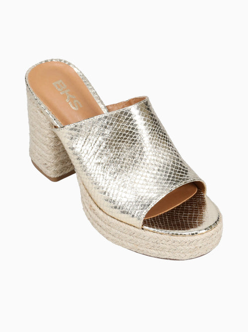 Susan Gold Metallic Gold / 5 / M