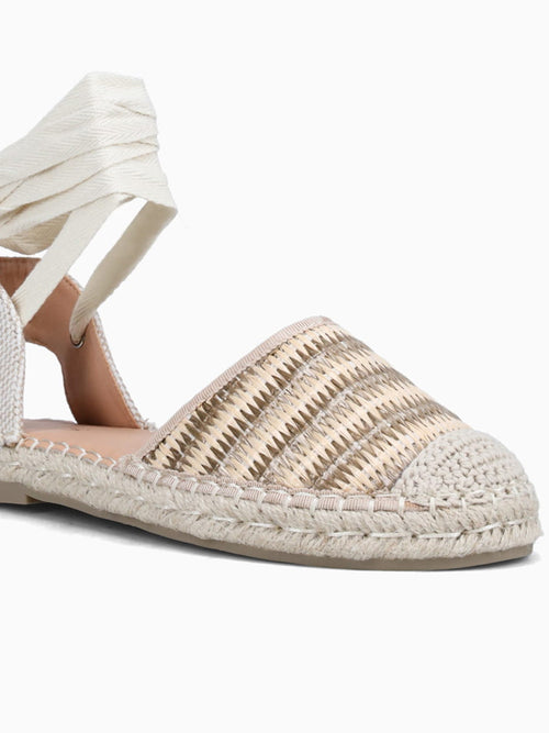 Sonia Gold Raffia Gold / 5 / M