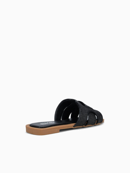 Jayne Black Macrame Black / 5 / M