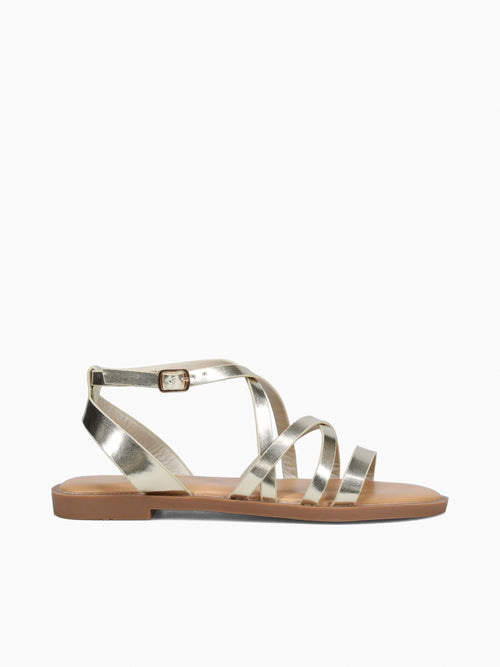 Gia Gold Metallic Gold / 5 / M