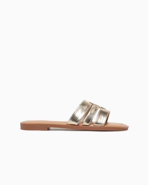 Emilia Gold Metallic Gold / 5 / M
