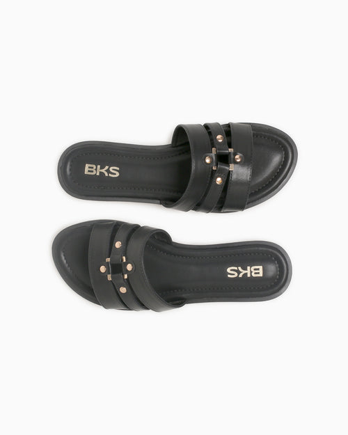 Emilia Black Smooth Black / 5 / M