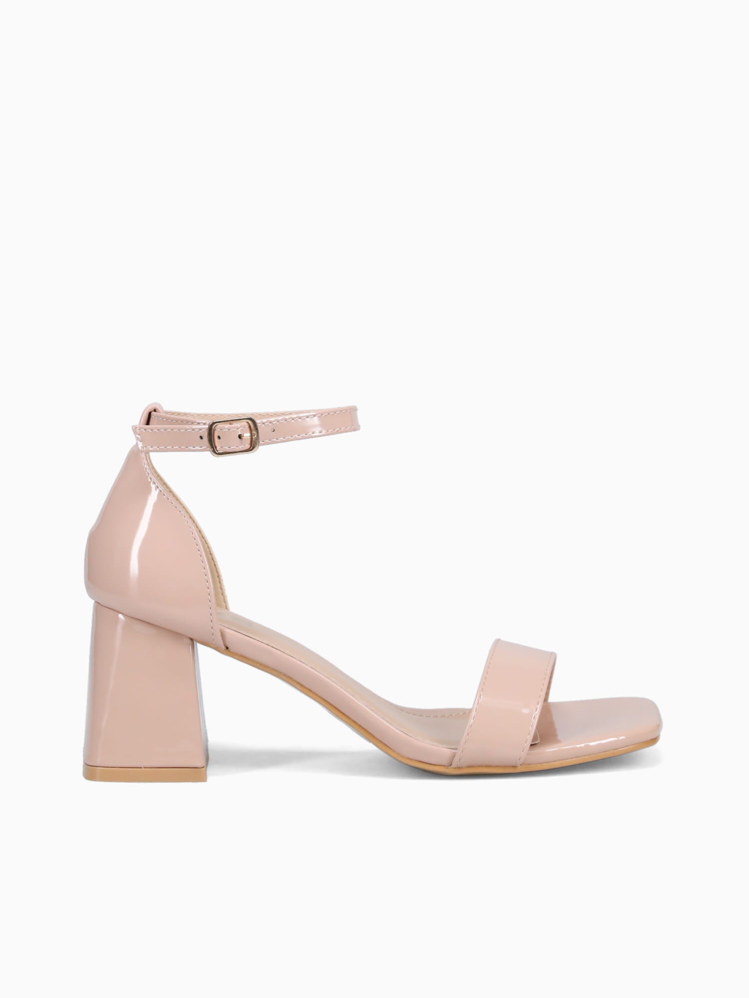 Emilie Nude Patent Natural / 5 / M