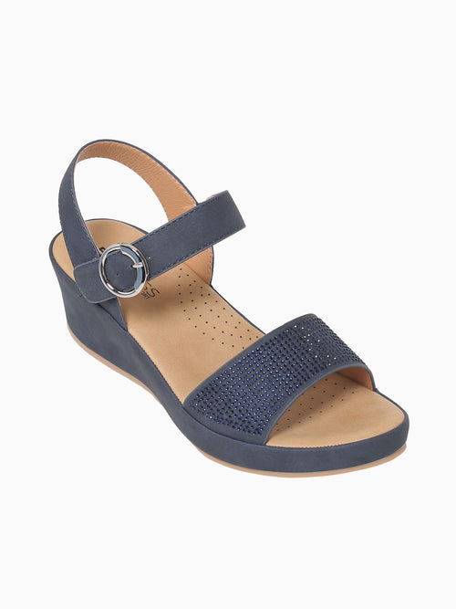 Miryam Navy Smooth Navy / 5 / M