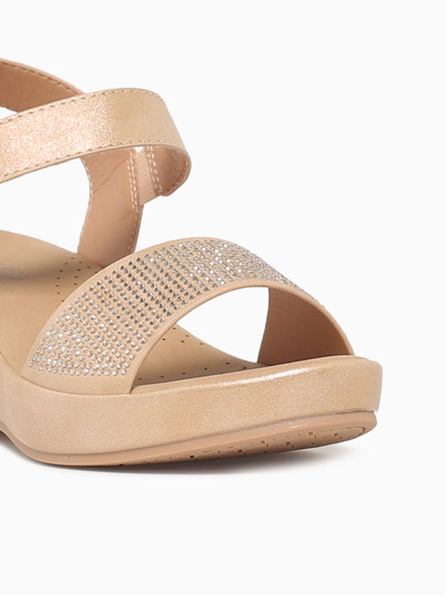 Miryam Gold Metallic Gold / 5 / M