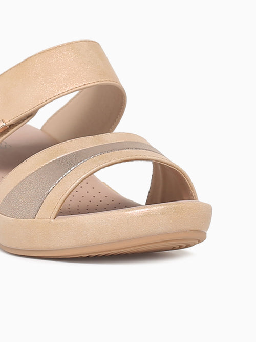 Evania Gold Smooth Gold / 5 / M