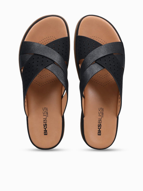 Amaris Black Smooth Black / 5 / M