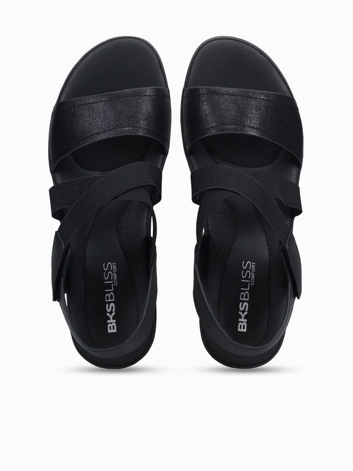 Safira Black Smooth Black / 5 / M