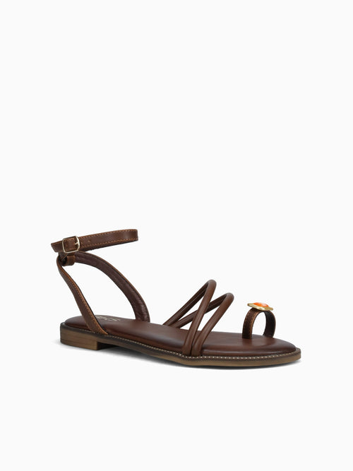 Yazmine Brown Smooth Brown / 5 / M