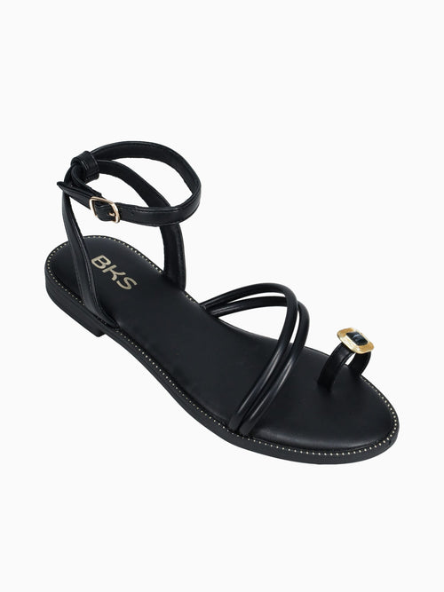 Yazmine Black Smooth Black / 5 / M