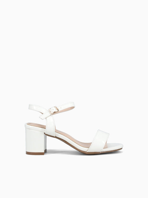 Annie White Patent White / 1 / M