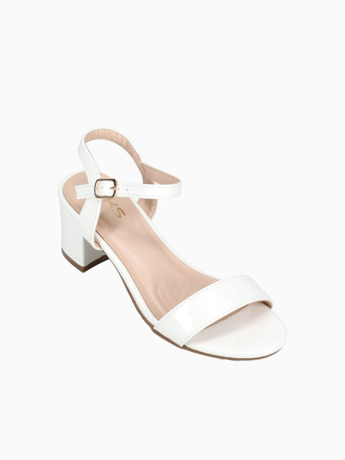 Annie White Patent White / 1 / M